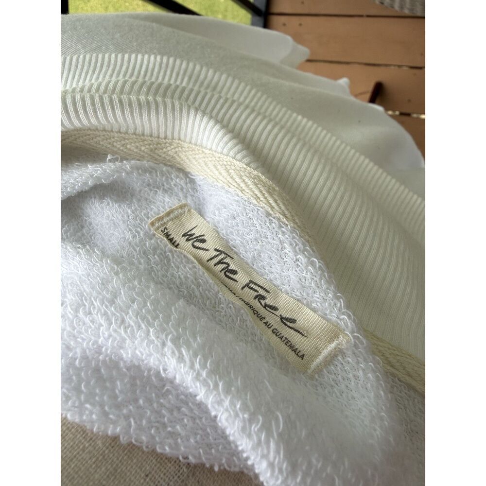 Free People We The Free Camden Henley Sweat Shirt NWOT - Picture 3 of 5